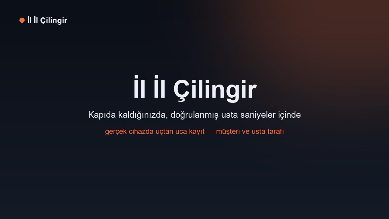 cilingir tanıtım videosu